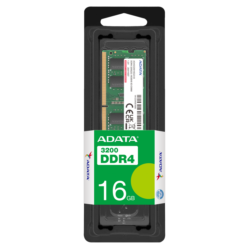 RAM ADATA 16GB D4 3200MHZ LAPTOP