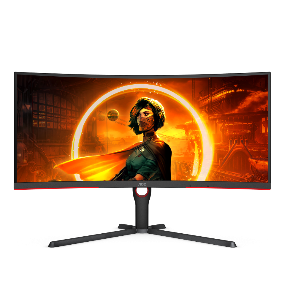 34″ AOC VA PANEL GAMING MONITOR CU34G3S/BK