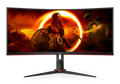 34″ LED AOC VA PANEL GAMING CU34G2XP/BK