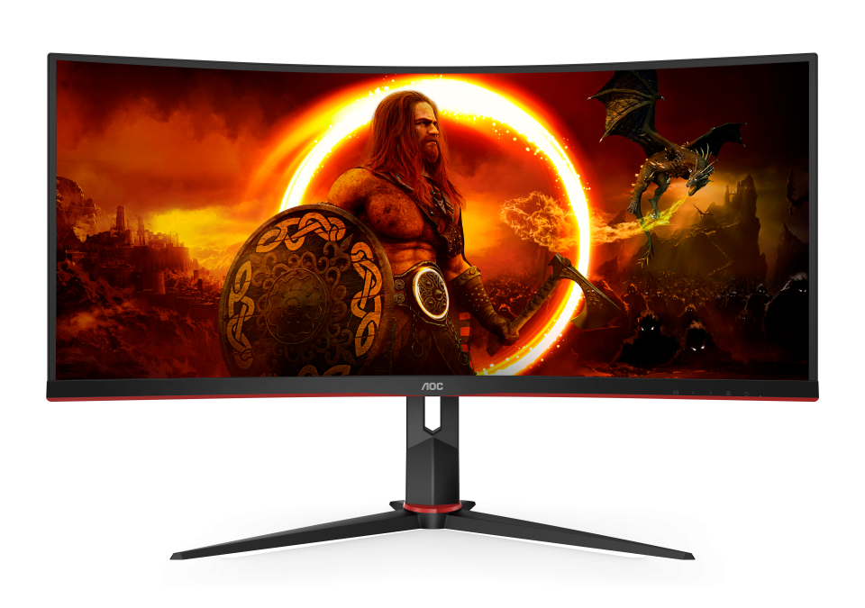 34″ LED AOC VA PANEL GAMING CU34G2XP/BK
