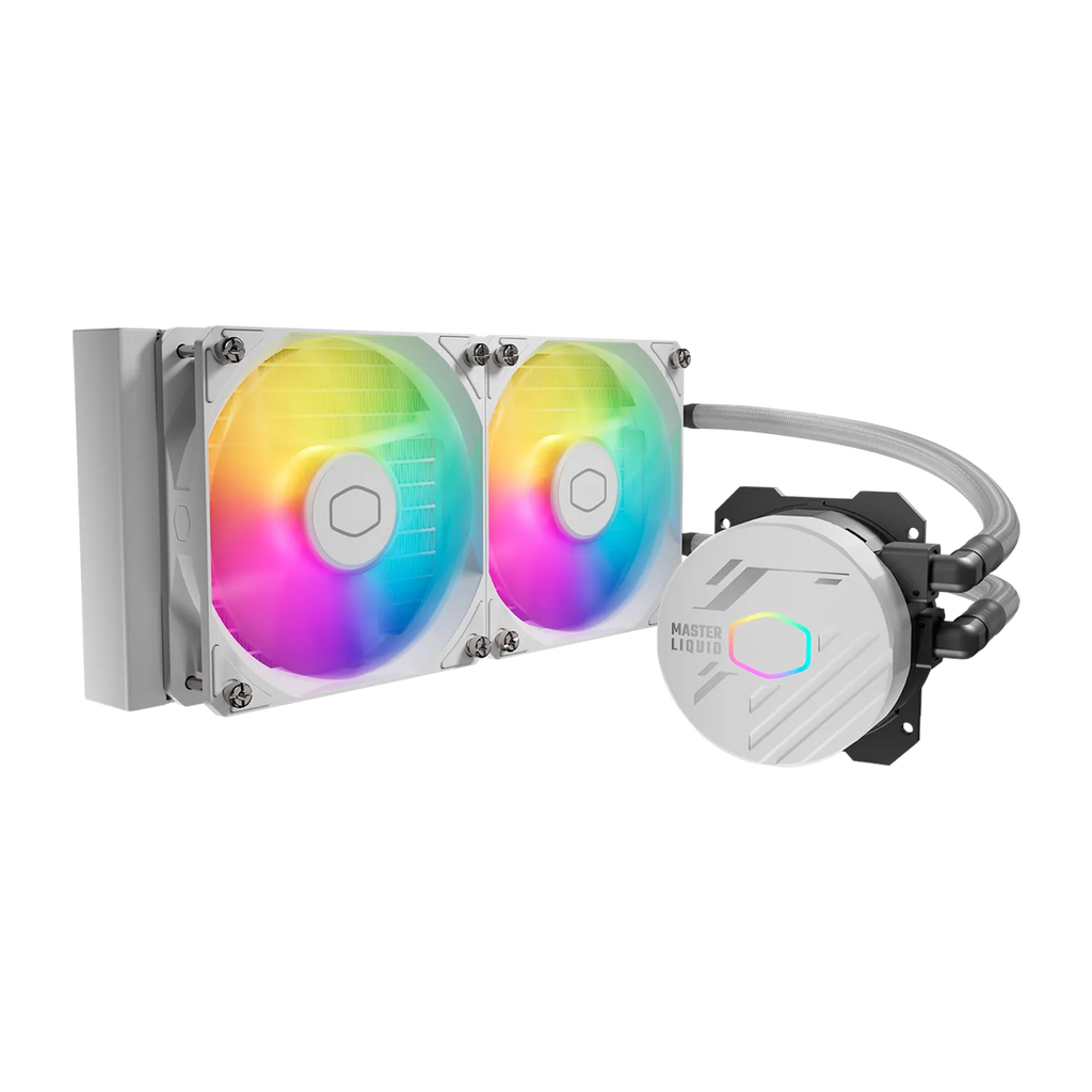 CPU FAN COOLER MASTER LIQUID 240L CORE ARGB WHITE