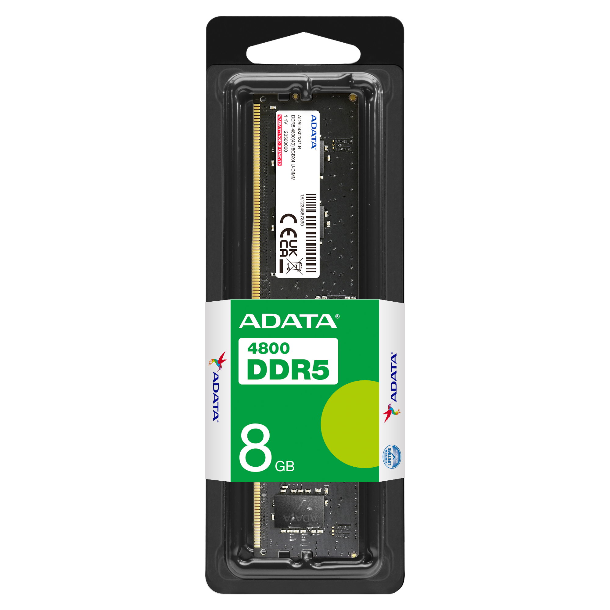 RAM ADATA 8GB D5 4800MHZ DESKTOP