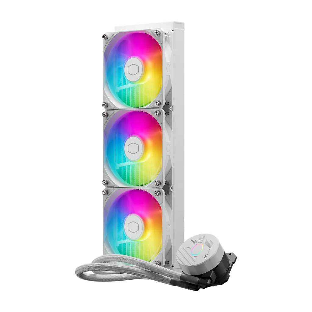 CPU FAN COOLER MASTER 360L CORE ARGB WHITE
