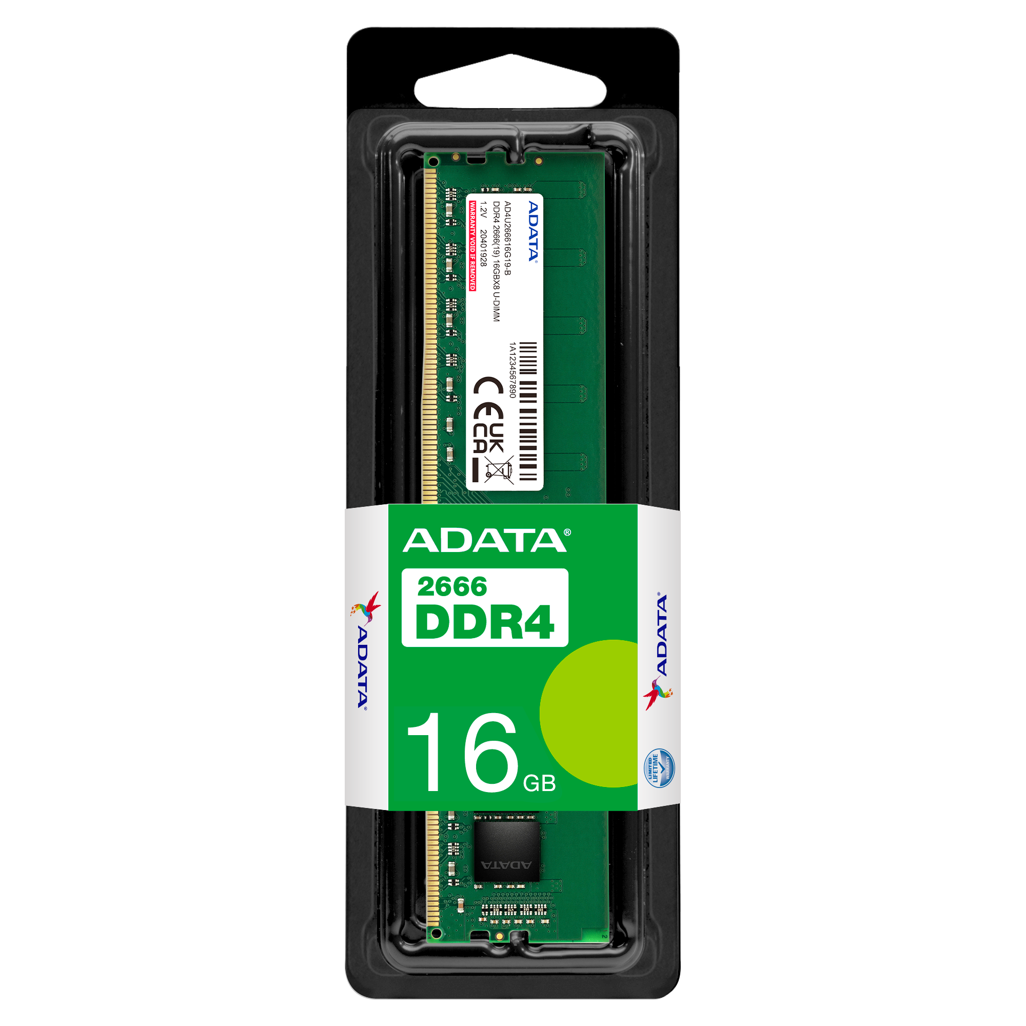 RAM ADATA 16GB D4 2666MHZ DESKTOP