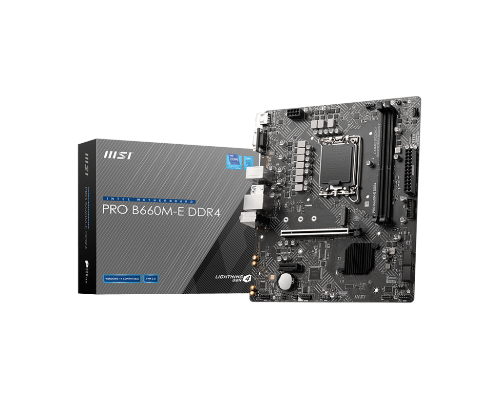 MSI PRO B660M-E DDR4