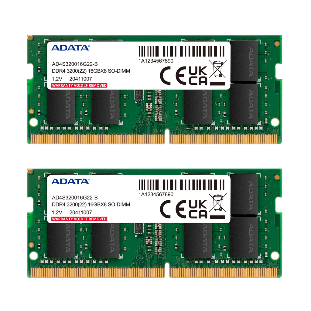 RAM ADATA 16GB D4 3200MHZ LAPTOP