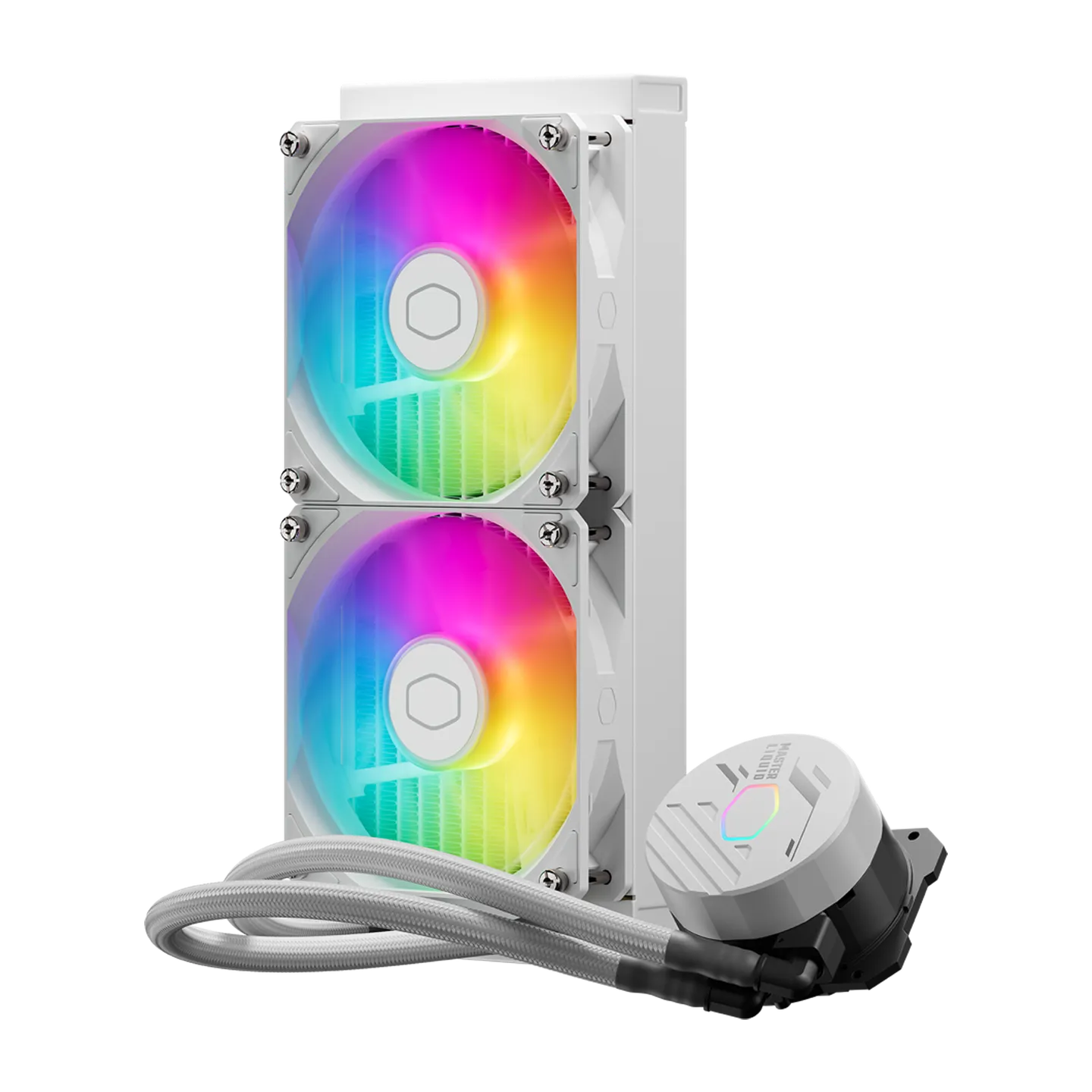 CPU FAN COOLER MASTER LIQUID 240L CORE ARGB WHITE
