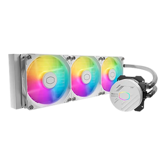 CPU FAN COOLER MASTER 360L CORE ARGB WHITE