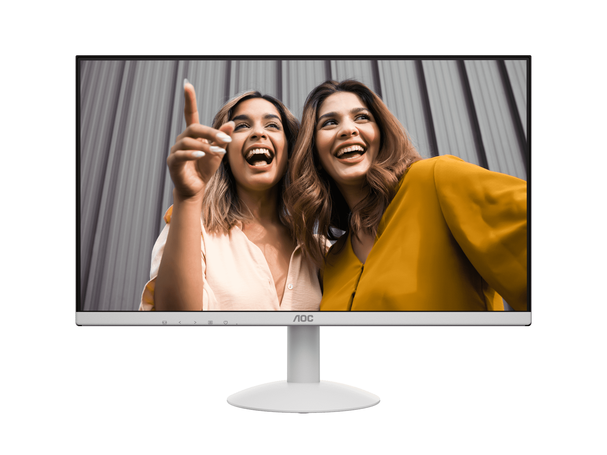 24″ LED AOC IPS 120HZ 24B30H2 WHITE
