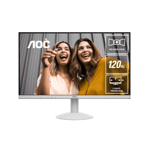 24″ LED AOC IPS 120HZ 24B30H2 WHITE