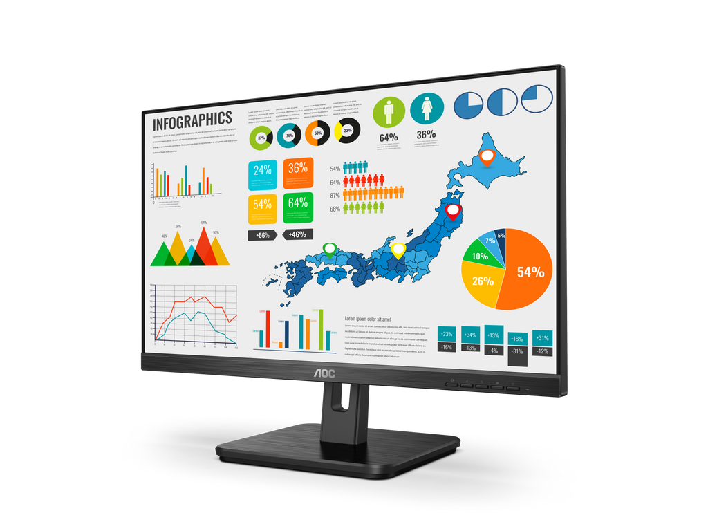 22″ AOC IPS MONITOR 22E2H