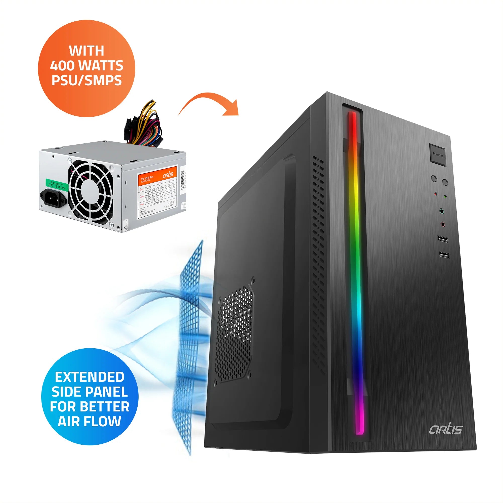 CABINET ARTIS 2520 3.0 WITH POWER SUPPLY