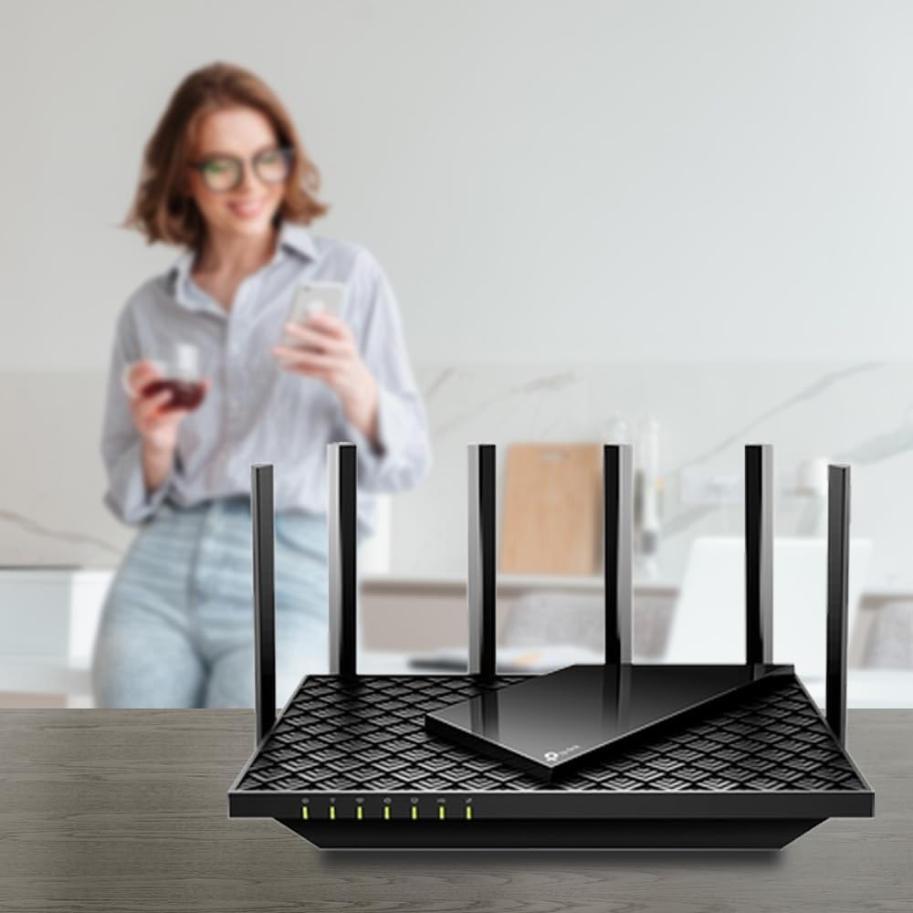 TP-Link AX5400 WiFi 6 Router (Archer AX73)- Dual Band Gigabit Wireless Internet Router for Streaming, Long