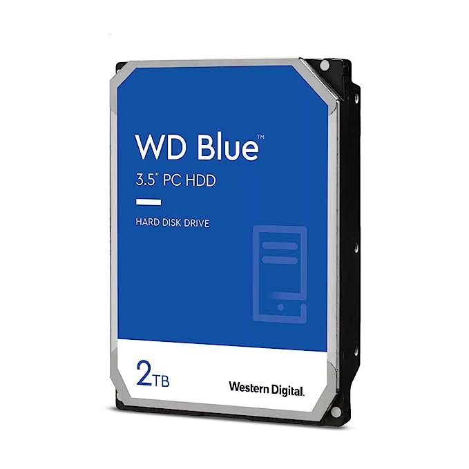WESTERN DIGITAL 2TB BLUE PC HARD DRIVE