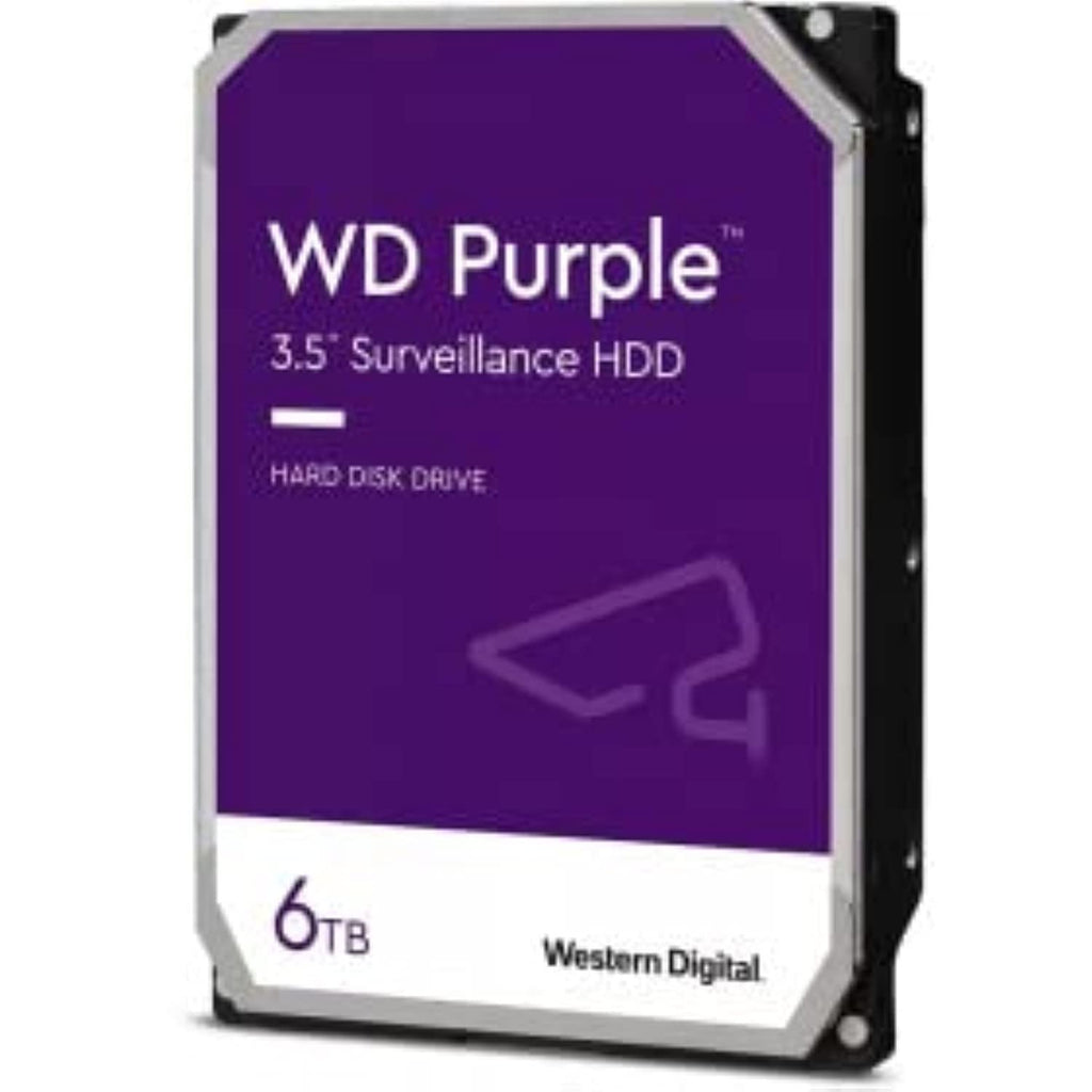 WESTERN DIGITAL 6TB PURPLE SURVEILLANCE HARD DRIVE