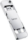 Lexar D70E 1TB Dual Drive External SSD, Up to 2000MB/s Read and 1800MB/s Write, Durable Metal Housing Design,