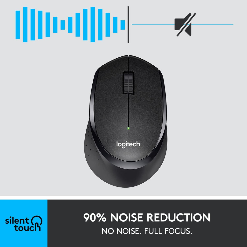 LOGITECH SILENT PLUS WIRELESS MOUSE M331