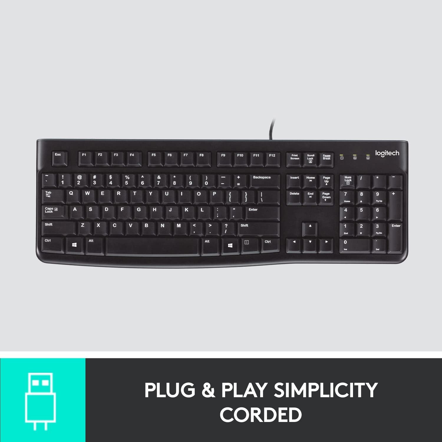LOGITECH USB KEYBOARD K120
