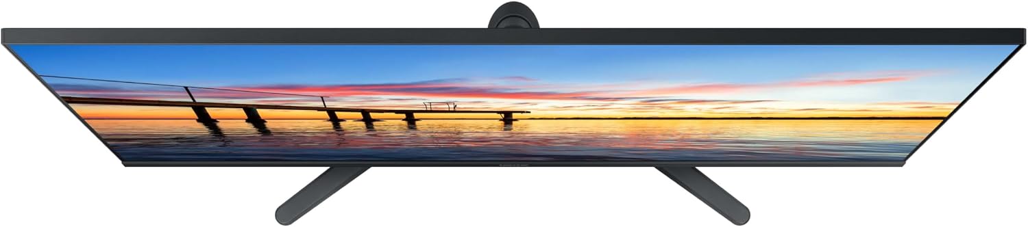 Samsung 32-Inch Flat Computer Monitor, 75Hz, Borderless Display, AMD FreeSync, Game Mode, Advanced Eye Care,