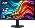 Acer KB220Q H2bi 21.5" Full HD (1920 x 1080) Zero-Frame Home Office Monitor | Adaptive-Sync Support (FreeSync
