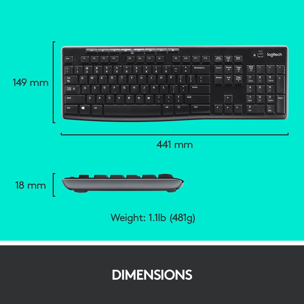 LOGITECH  WIRELESS COMBO MK275