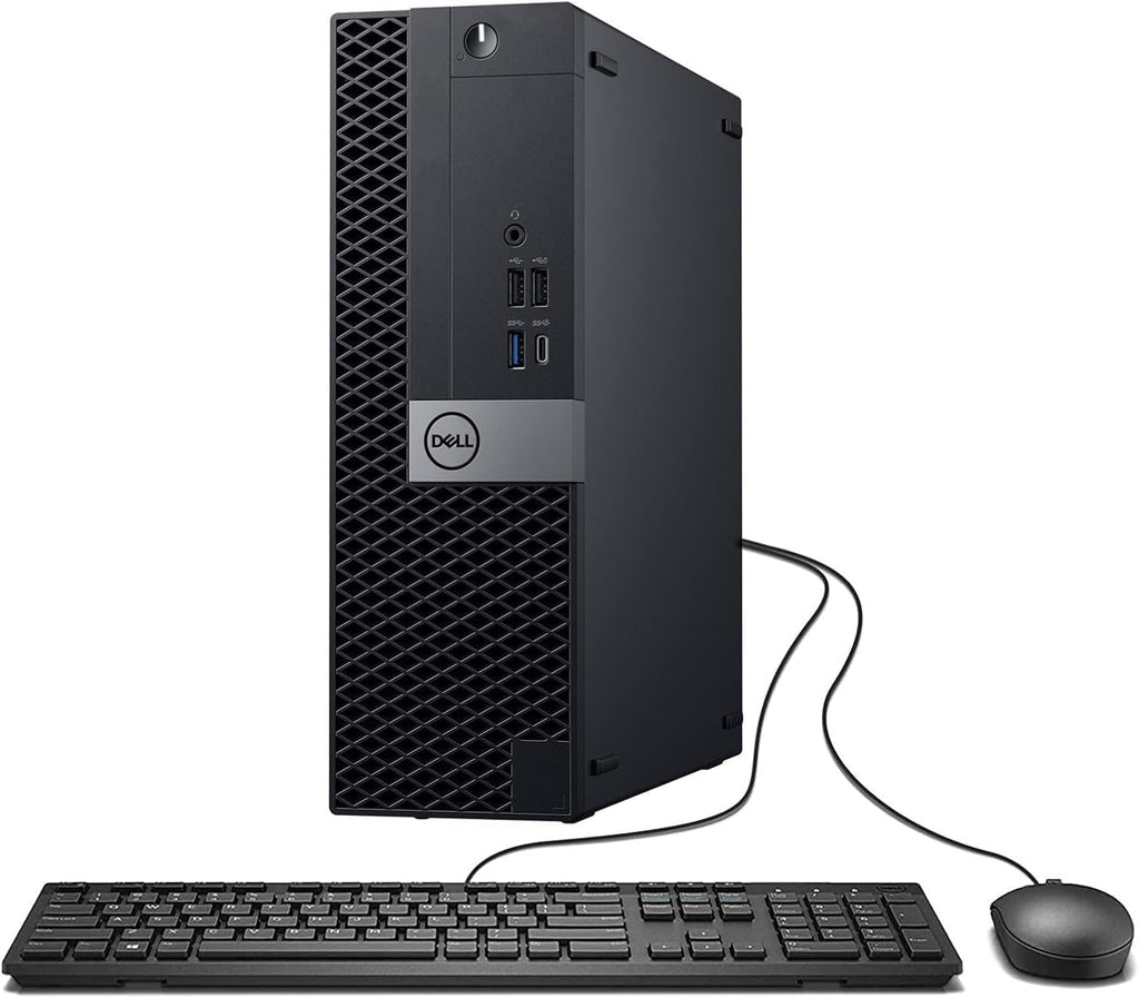 Dell Optiplex 7050 SFF Desktop PC Intel i7-7700 4-Cores 3.60GHz 32GB DDR4 1TB SSD WiFi BT HDMI Duel Monitor