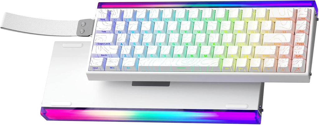 Aula Hero 68 HE Wired Gaming Keyboard, Hall Effect Keyboard with Magnetic Switch, Rapid Trigger Mode, 8KHz