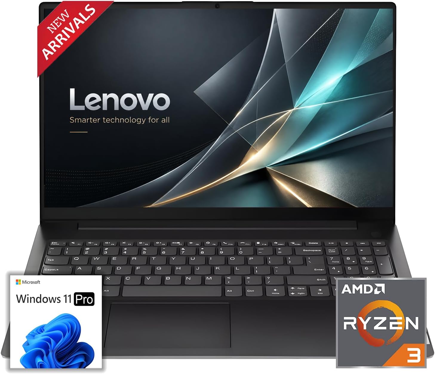 Lenovo 2026 New 15.6" FHD Business Laptop, Powerful AMD Ryzen 3 7320U(Outperforms i7-1065G7) Processor, 16GB