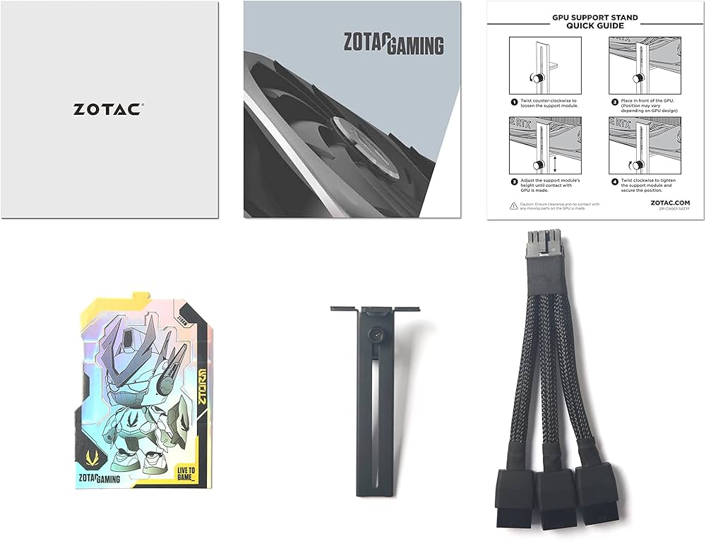 ZOTAC RTX4070 TRINITY 12GB DDR6 GRAPHICS CARD