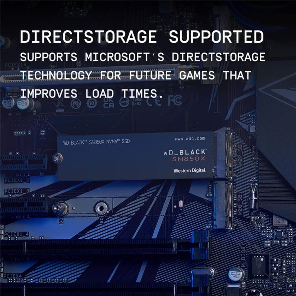 SSD WD BLACK GAMING SN850X NVME 2TB