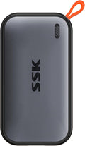 SSK Portable SSD 500GB External Solid State Drives, up to 1050MB/s USB C SSD External Hard Drive USB 3.2 Gen2