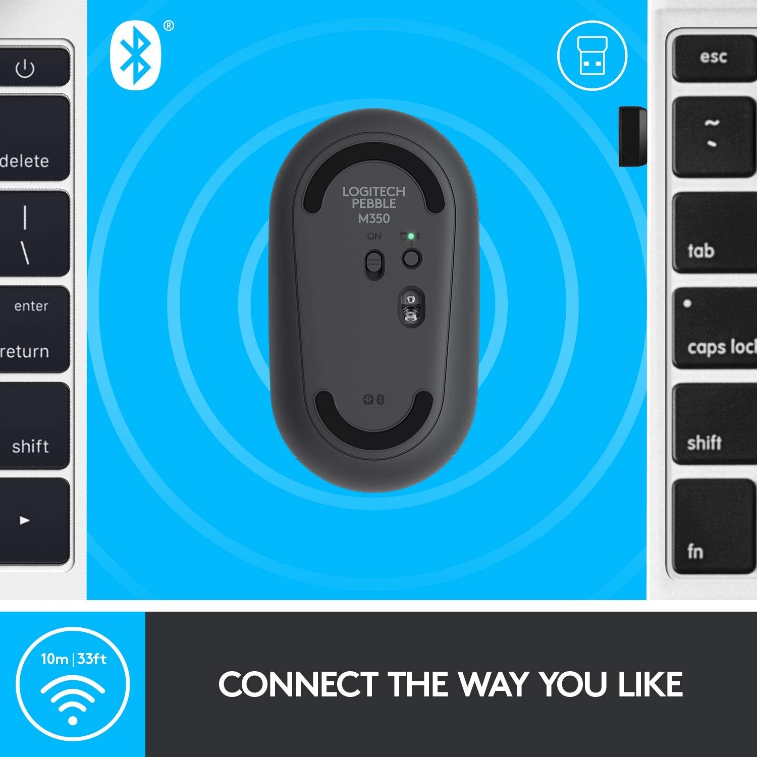 LOGITECH PEBBLE WIRELESS MOUSE M350