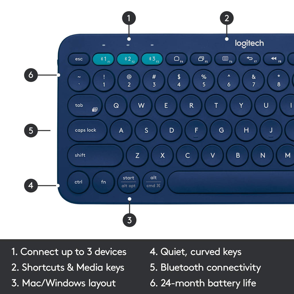 LOGITECH WIRELESS MULTI DEVICE KEYBOARD K380