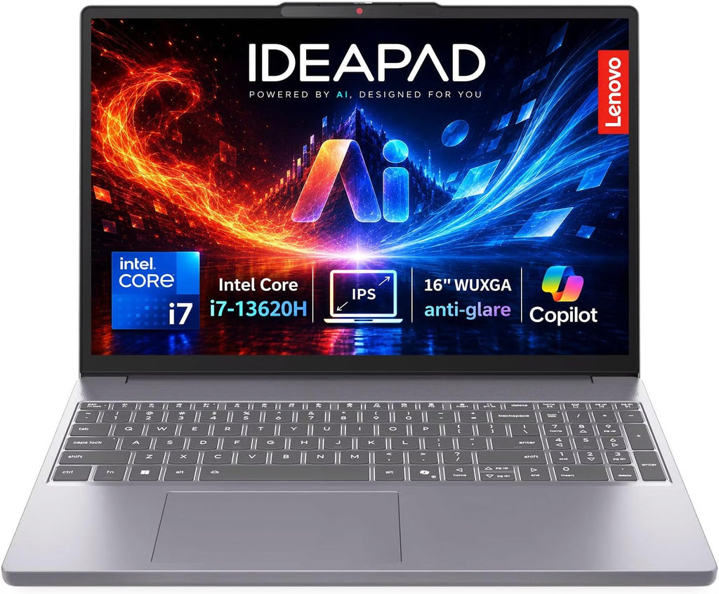 Lenovo IdeaPad Slim 3i • 15.3" WUXGA Laptop • Intel Core i7-13620H • 16GB DDR5RAM • 512GB PCle SSD • Windows