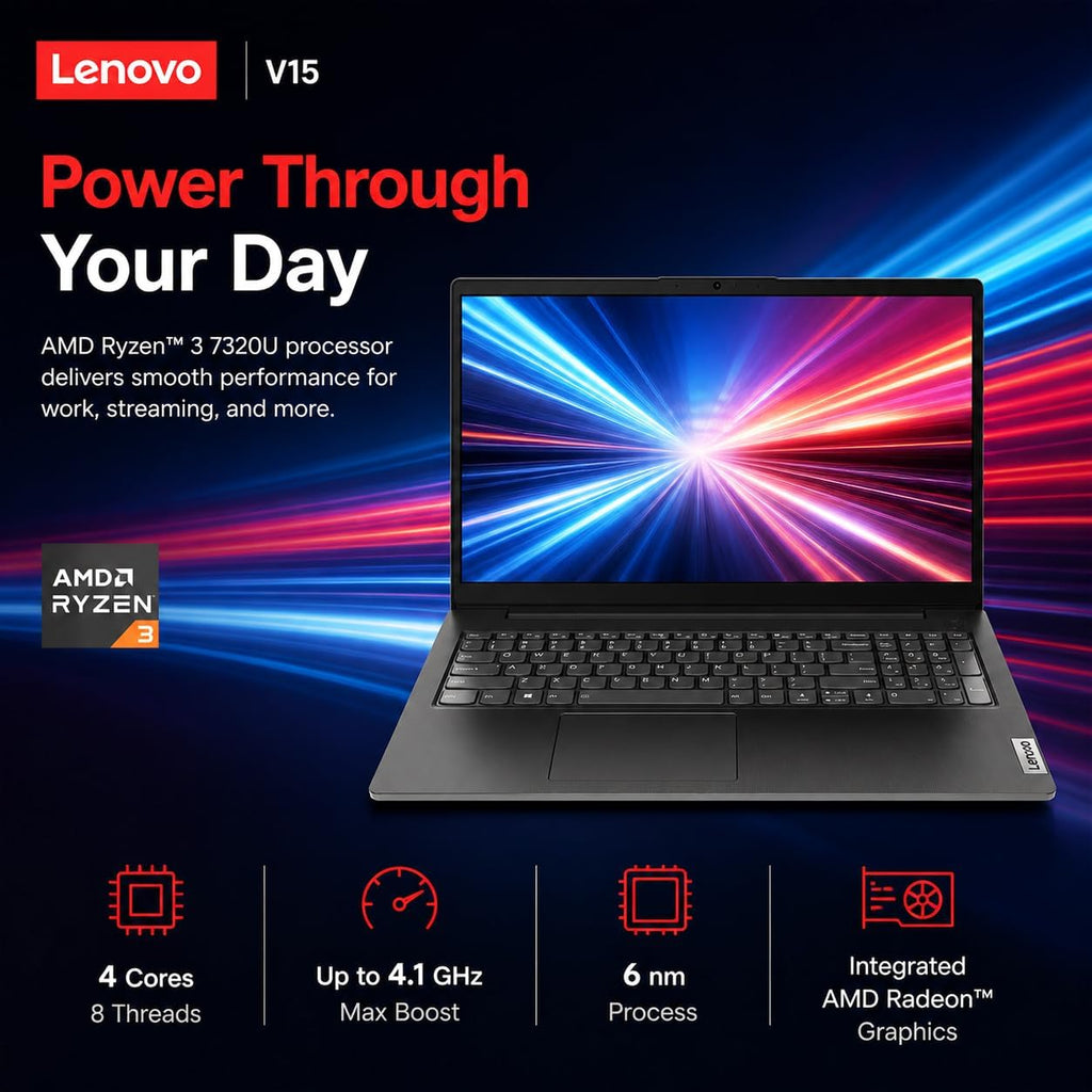 Lenovo 2026 New 15.6" FHD Business Laptop, Powerful AMD Ryzen 3 7320U(Outperforms i7-1065G7) Processor, 16GB