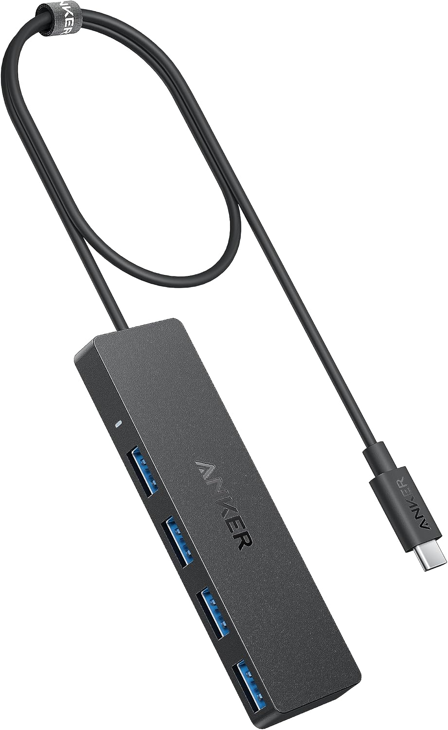 Anker USB C Hub 4 Ports, Multiple USB 3.0 Hub with 5Gbps Data Transfer, Extender for Type C Port Laptop, PC,