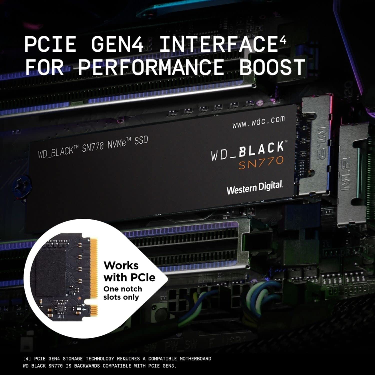 SSD WD BLACK SN770 NVME 1TB