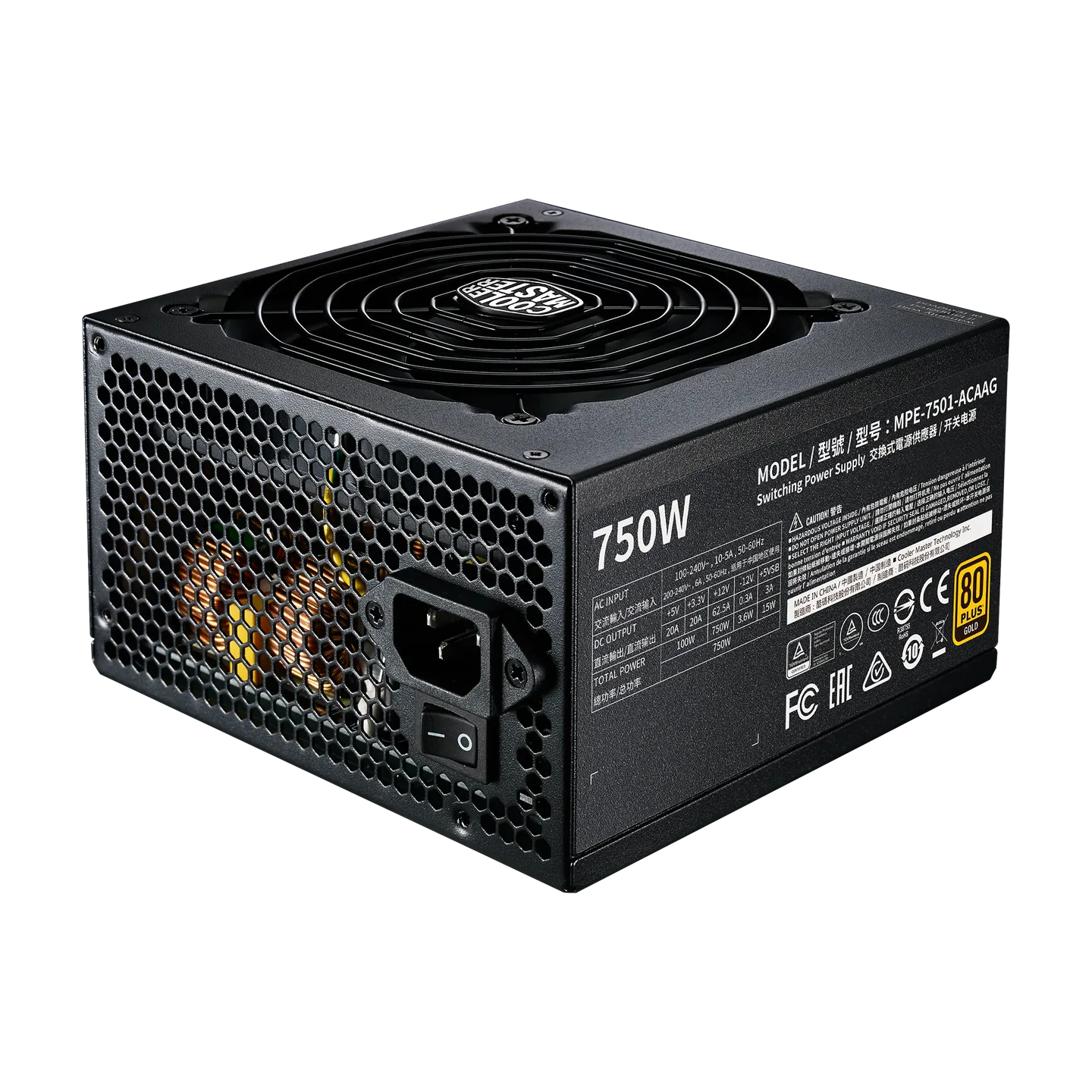 SMPS COOLER MASTER MWE GOLD 750W V2