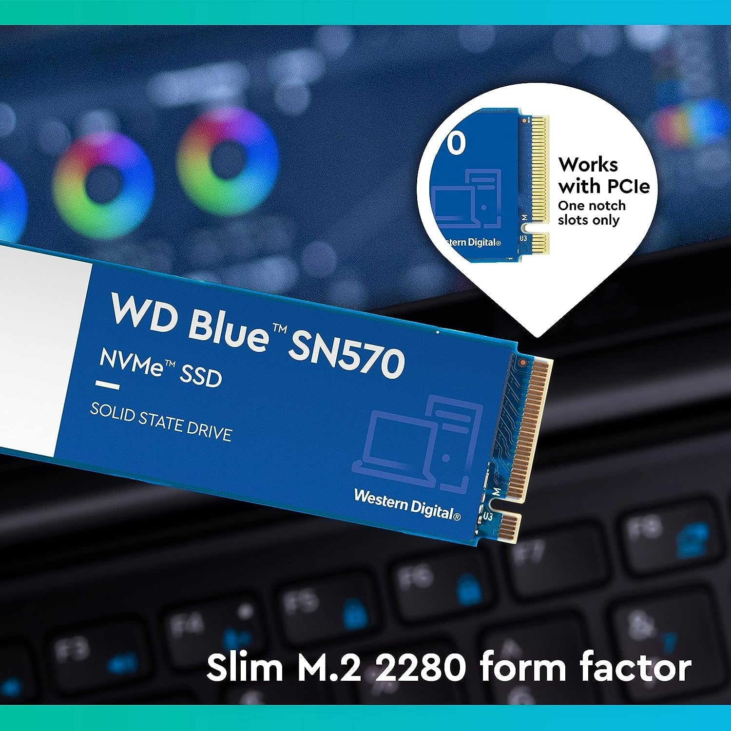 SSD WD BLUE SN570 NVME 1TB