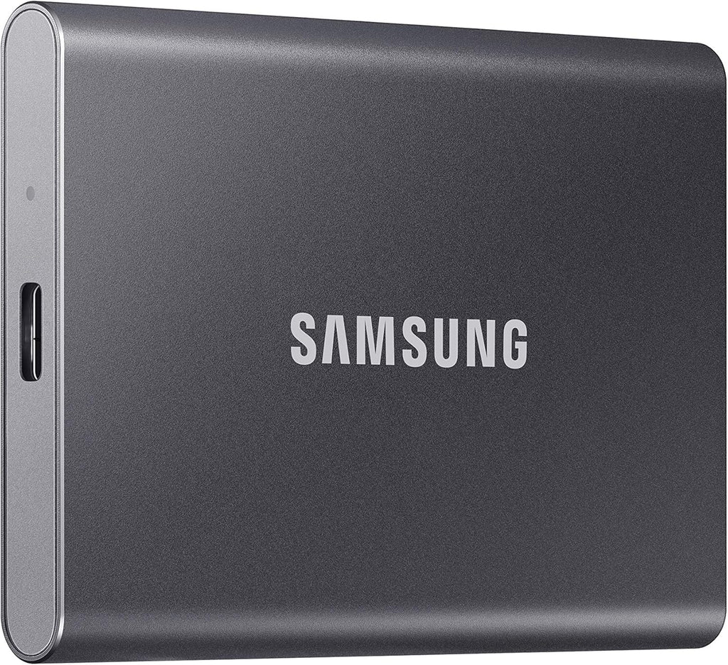Samsung T7 Portable SSD, 1TB External Solid State Drive, Speeds Up to 1,050MB/s, USB 3.2 Gen 2, Reliable