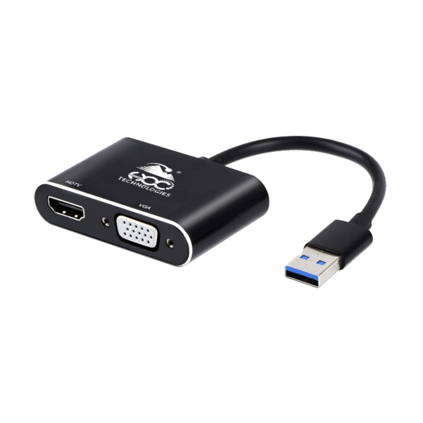 CONVEERTOR HOC USB 3.0 TO HDMI / VGA /AUDIO HUHVA