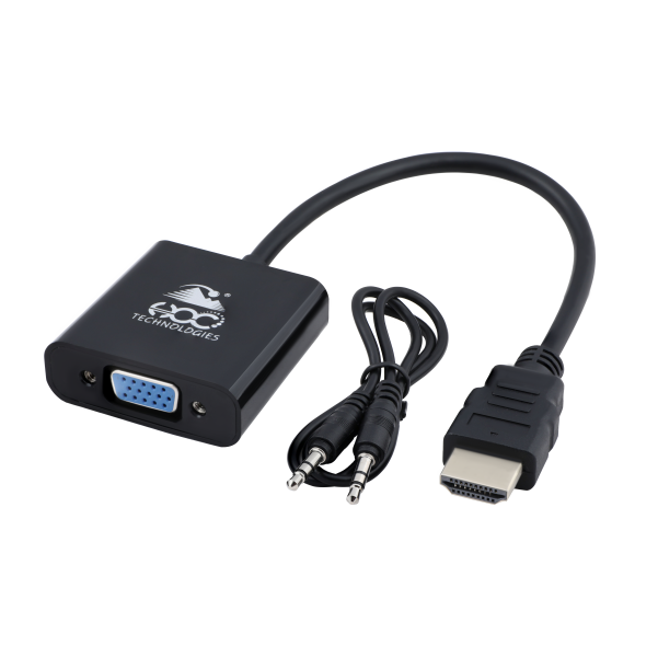 CONVERTOR HOC HDMI TO VGA AUDIO HHV01