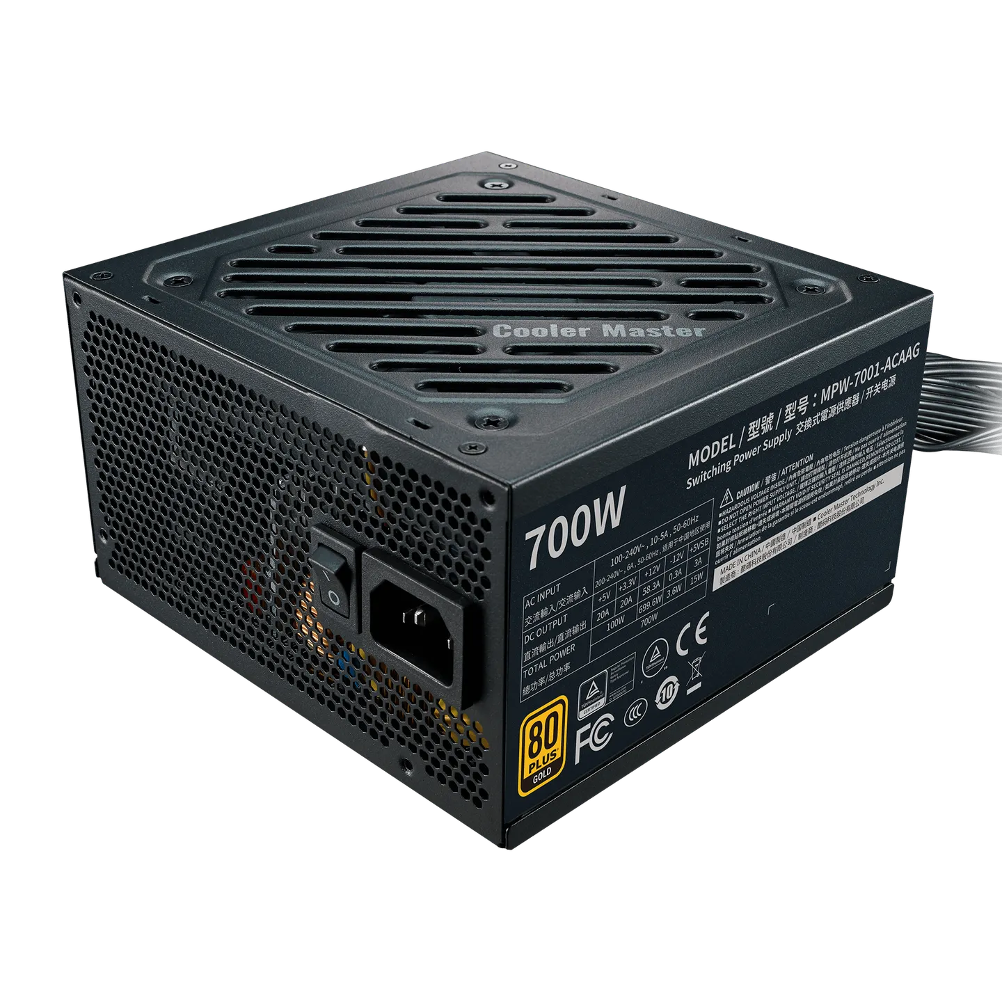 SMPS COOLER MASTER MWE GOLD G700W V2