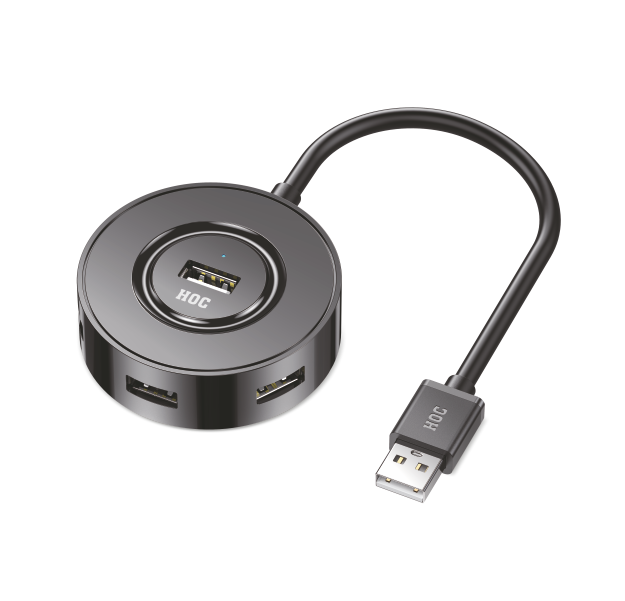 HUB HOC 4PORT UUSB 2.0 KAPIL