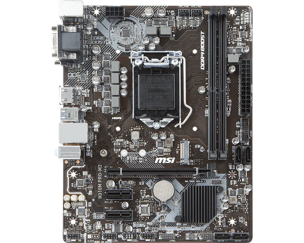 MSI PRO H310M M2 DDR4