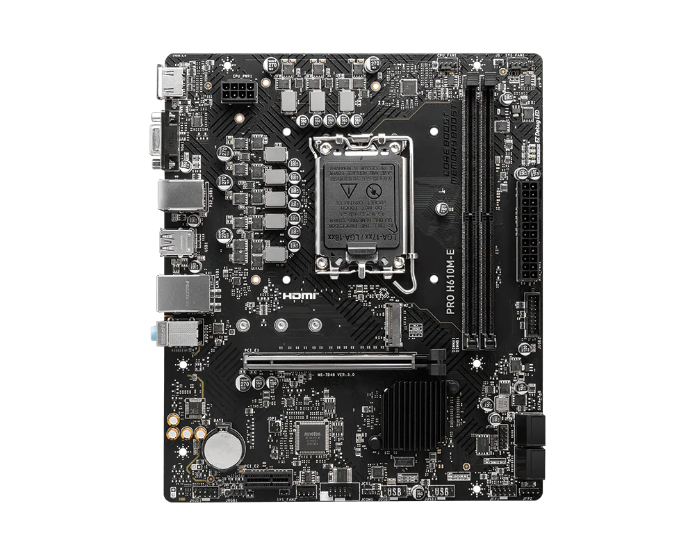MSI PRO H610M-E DDR5