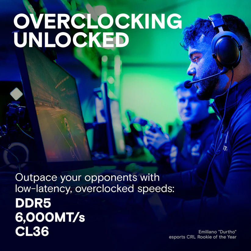 RAM CRUCIAL 16 GB DDR5 CL36 6000MHZ