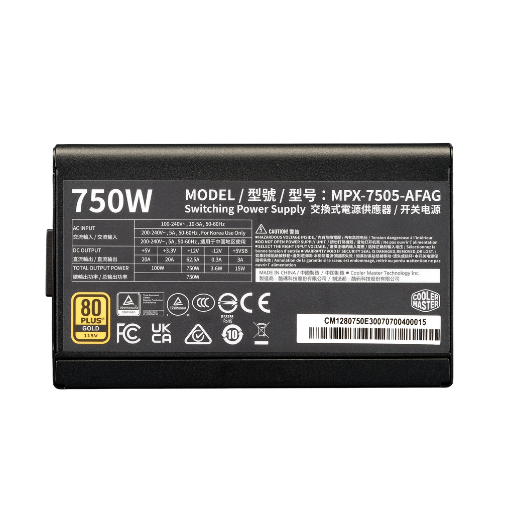 SMPS CM ELITE GOLD 750W