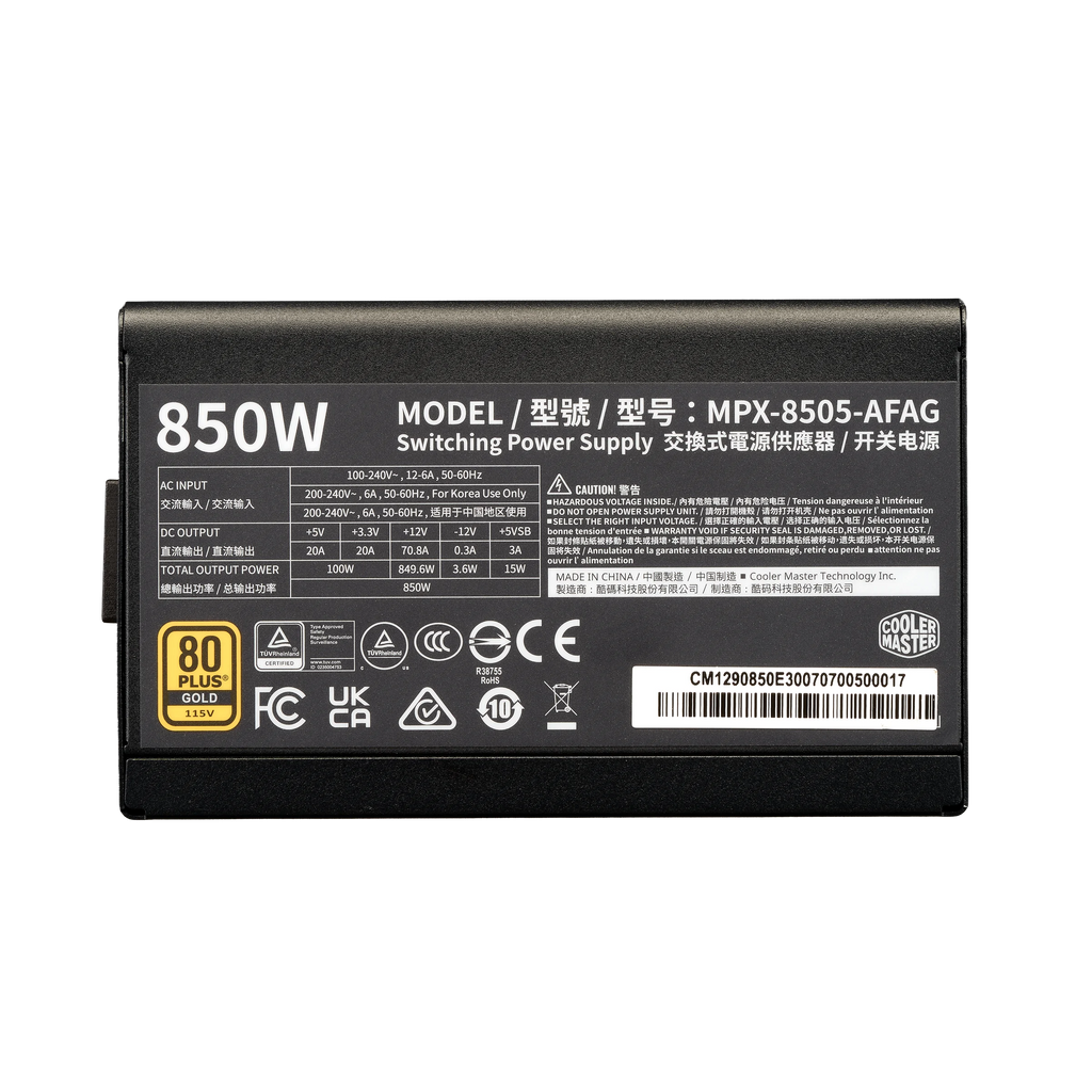 SMPS CM ELITE GOLD 850W