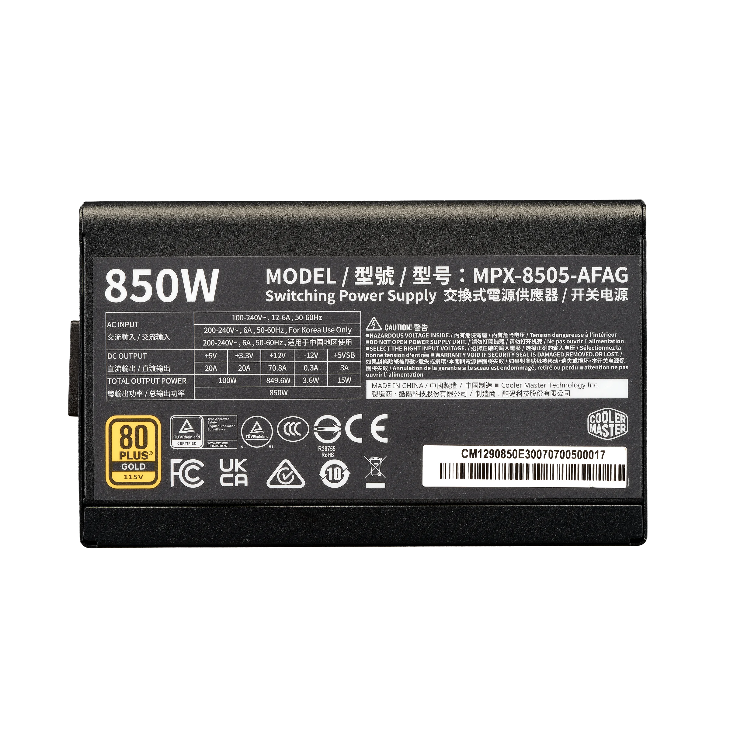 SMPS CM ELITE GOLD 850W